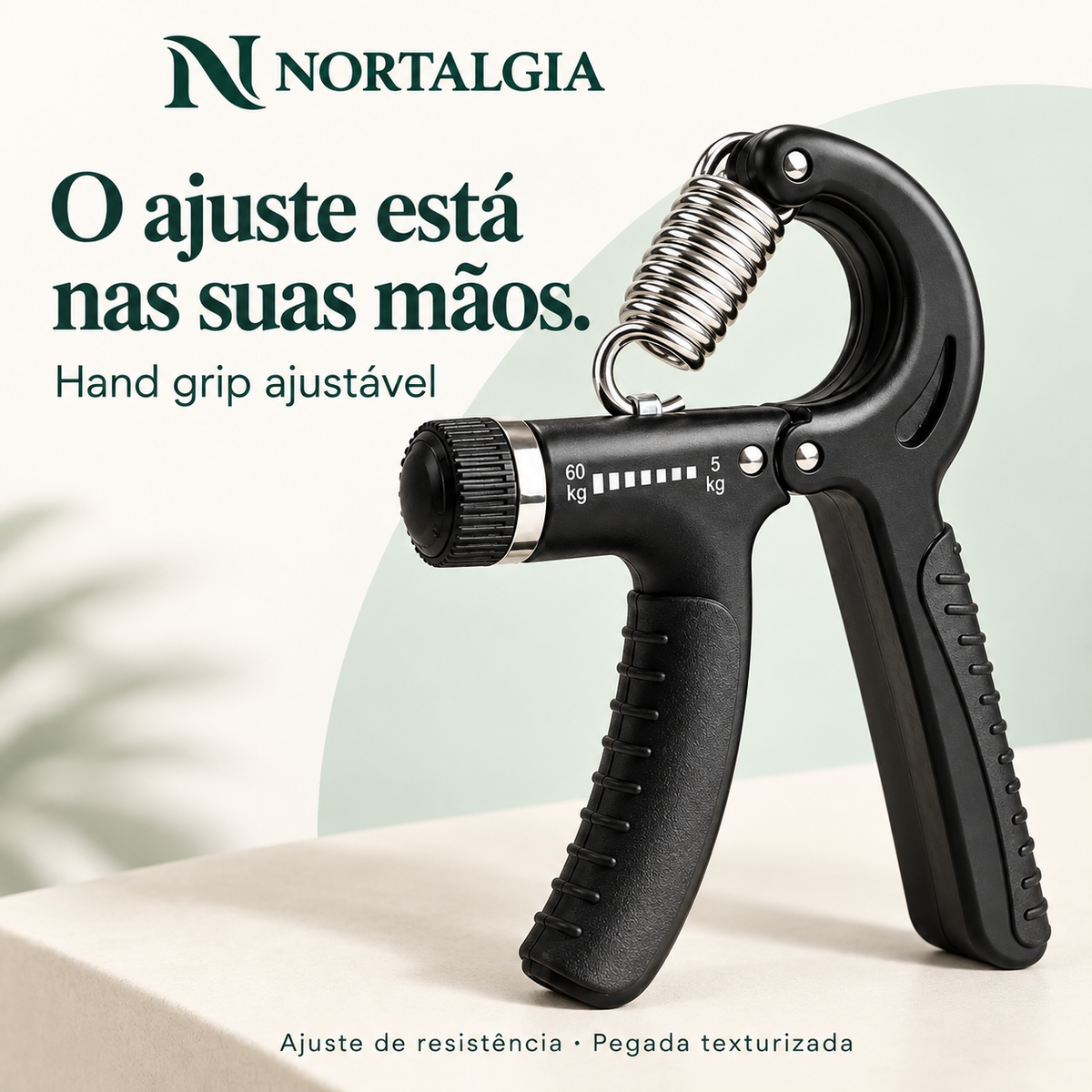 Hand Grip — Fortalecedor de Mãos e Antebraços — detalhes