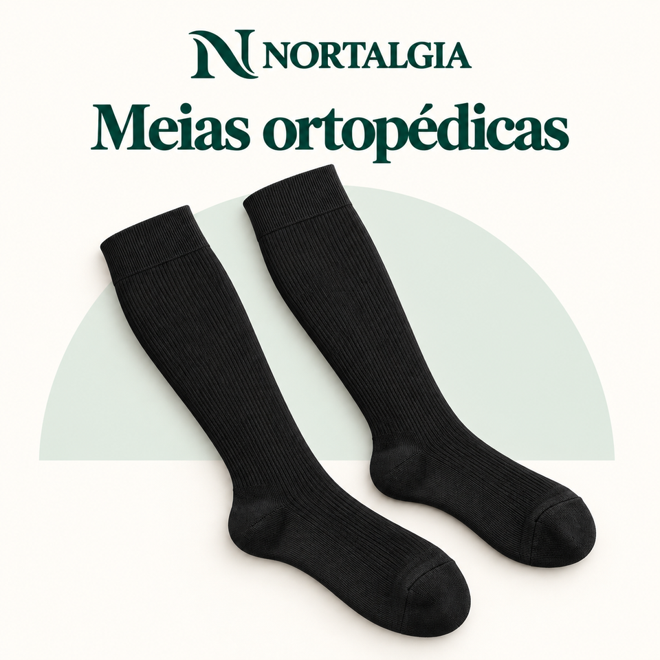 Meias ortopédicas Nortalgia — apresentacao