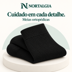 Meias ortopédicas Nortalgia — detalhes