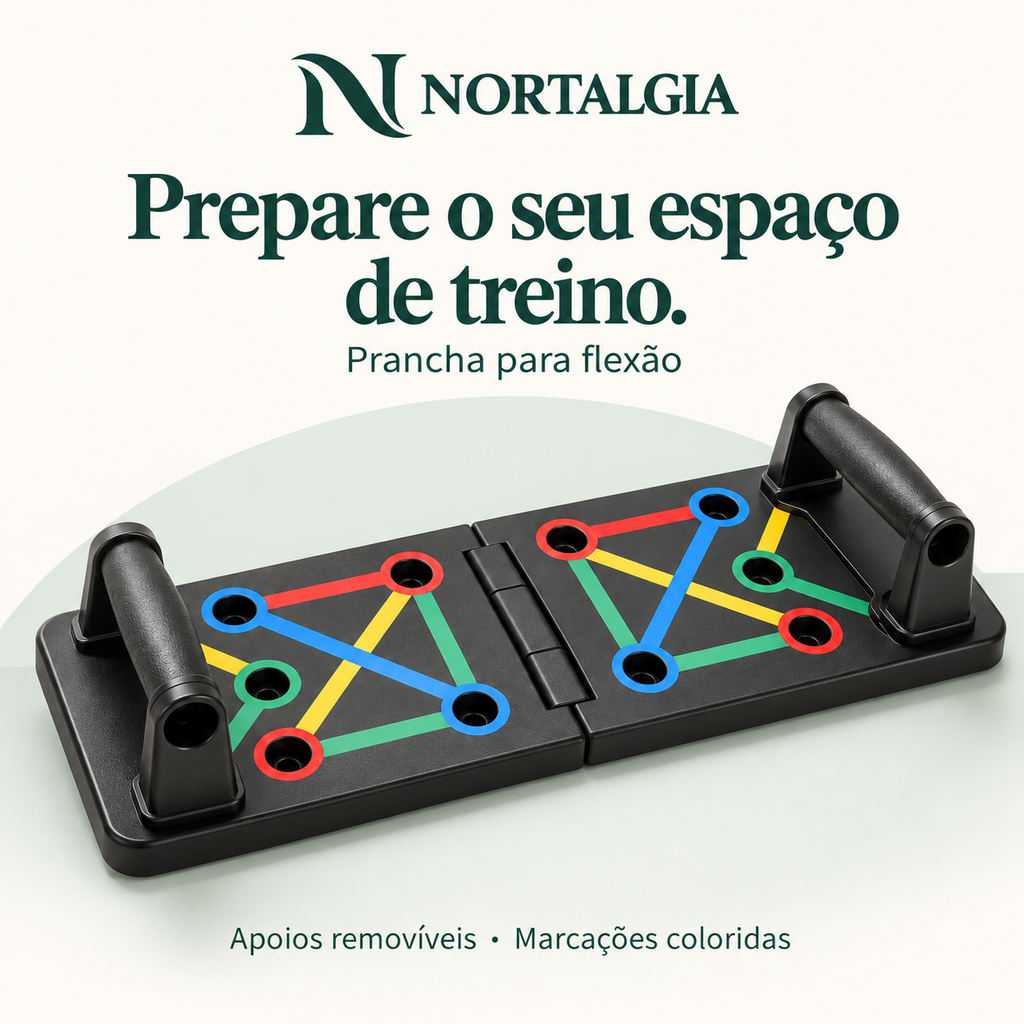 Prancha para Flexão — detalhes