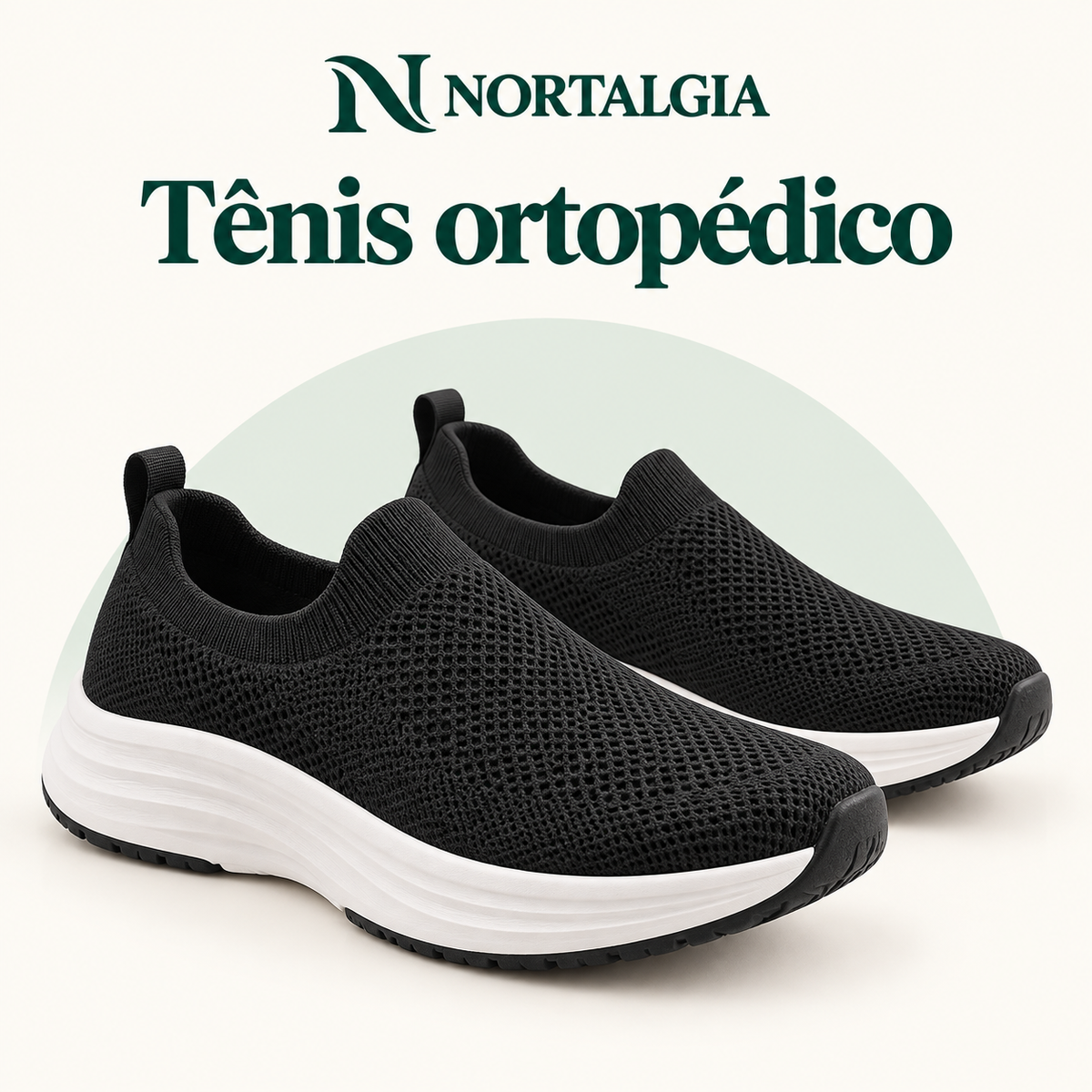 Tênis ortopédico Nortalgia — apresentacao