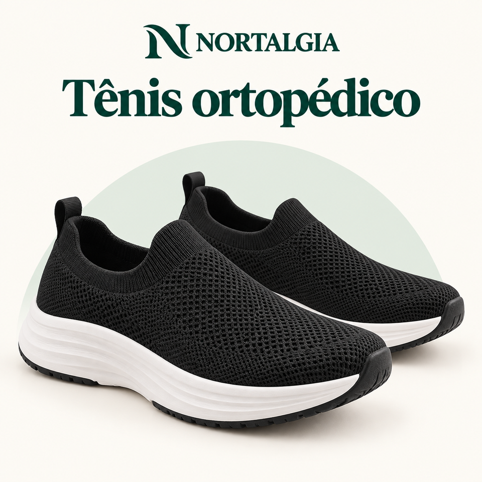 Tênis ortopédico Nortalgia — apresentacao