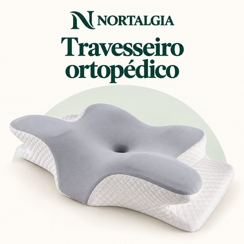 Travesseiro ortopédico Nortalgia — apresentação